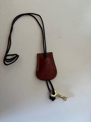 Valigetta Balenciaga in pelle marrone