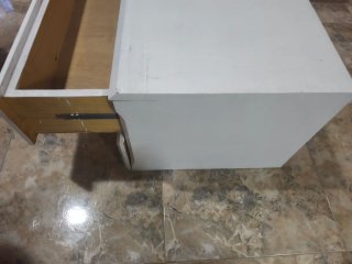 Mueble de comedor blanco
