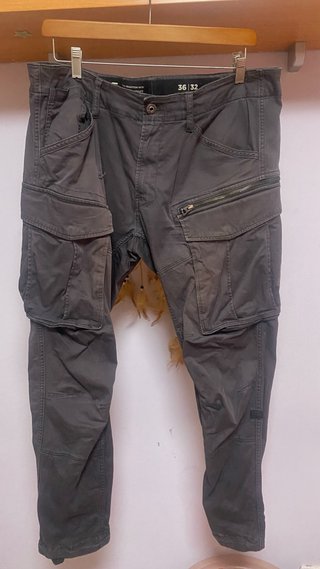 Pantalón G-Star 36/32 Gris Cargo