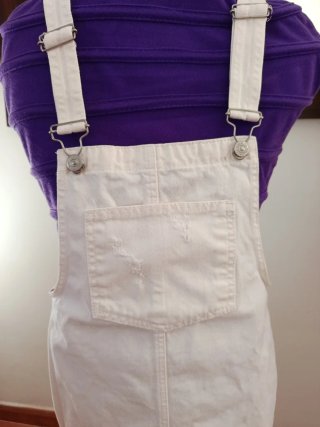 Peto vaquero Pull&Bear beige