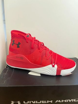 Zapatillas Baloncesto Under Armour Rojas