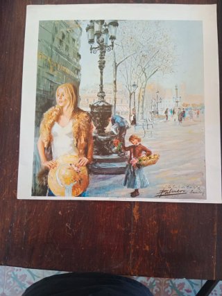 Láminas Maestro Palmero: París y Barcelona