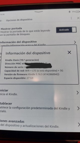 Amazon Kindle Oasis 10th Gen 32gb