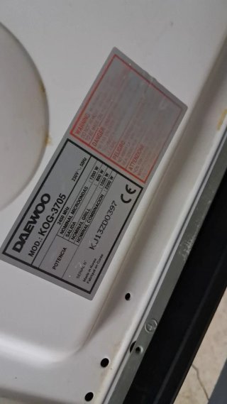 Microondas Daewoo Blanco