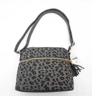 Bolso El Perchero estampado leopardo