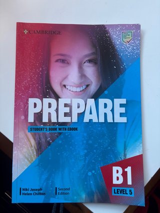 Libro de ingles prepare students book B1