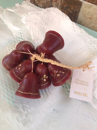 Velas Campana Zara Home Navidad