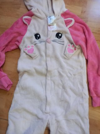 Pijama tipo mono de gato