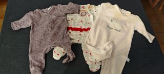 1 mes niña invierno - pack ropa