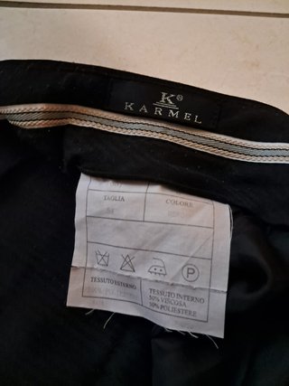 Pantalone Elegante Uomo Karmel – Nero – Taglia 54