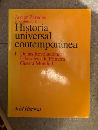 Historia universal contemporánea paredes