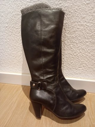Botas altas piel mujer talla 39