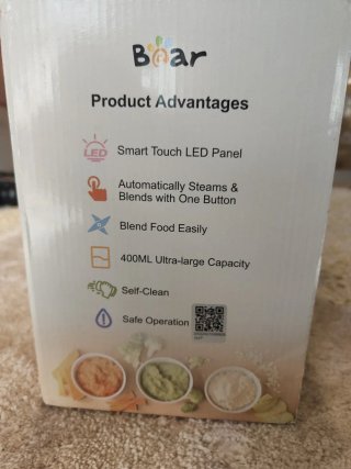 Bear Baby Food Maker SJJ-R03B5-WHITE