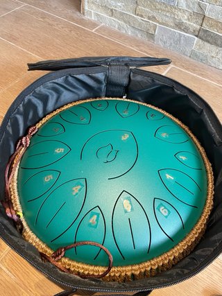 Tambor de lengüeta de acero - tongue drum