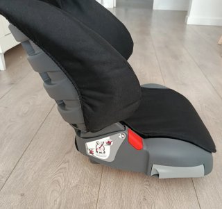 Silla coche Britax Römer negra