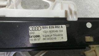 ELEVALUNAS TRASERO DERECHO AUDI A1 SPORTBACK (8XF) 8X4839462A 1777823