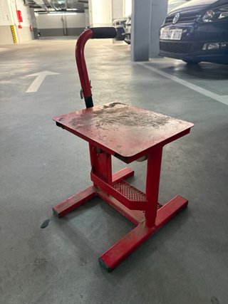 Caballete moto enduro