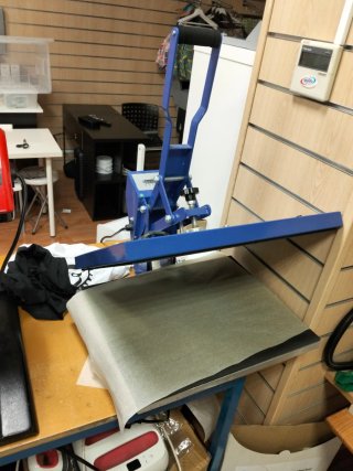 Prensa térmica plana 50x40