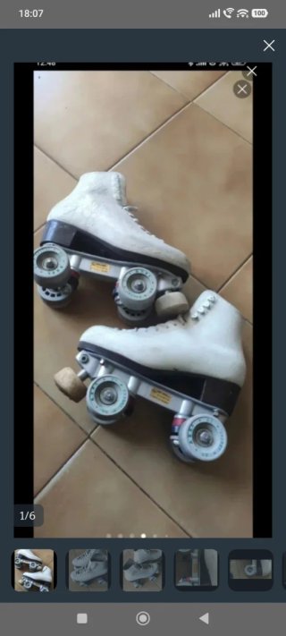 Patines Profesionales Niña Talla 36