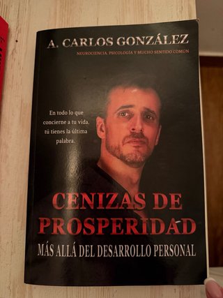Libro cenizas de peprosperidad