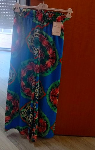 Pantaloni nuovi fantasia, taglia XL/XXL