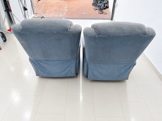 2 Sofás Amaca con Reposapiés