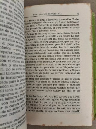 Libro Aventuras de Buffalo Bill
