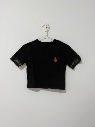 Camiseta SikSilk Negra Talla XS