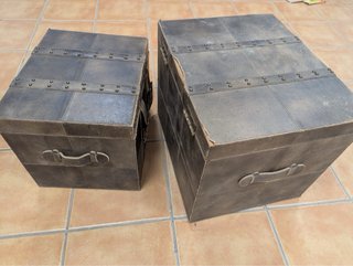 Set 2 Cajas Piel Sia Vintage
