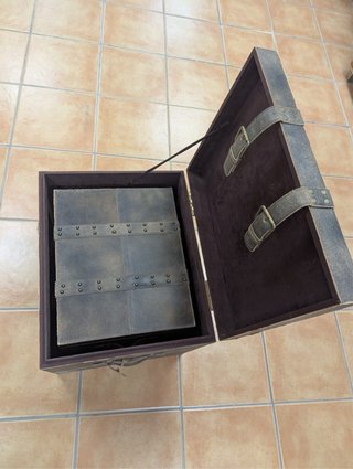 Set 2 Cajas Piel Sia Vintage