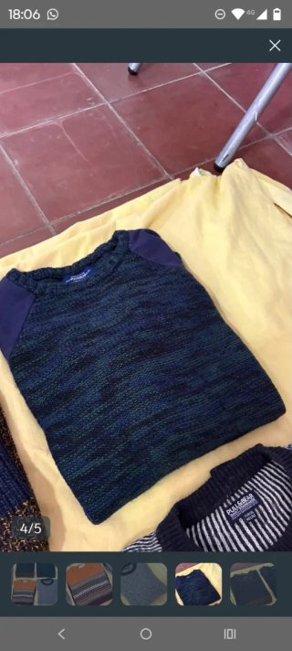 Lote 4 jerseys Pull&Bear