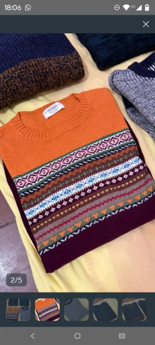 Lote 4 jerseys Pull&Bear