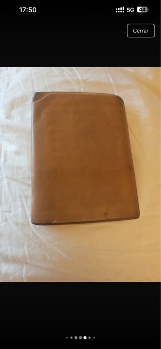 Cartera vintage Hermès Marrón