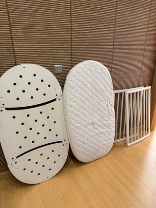 Cuna Stokke Sleepi Ovalada con Ruedas