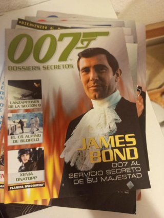 James Bond 007 Dossiers Secretos DeAgostini