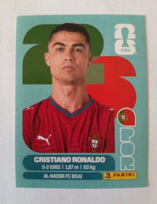 Cromo Cristiano Ronaldo Mundial 2026 FIFA