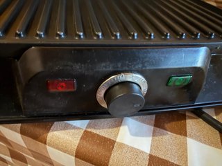 Plancha Grill Panini Acero Inox Termostato