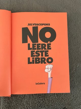 No leeré este libro
