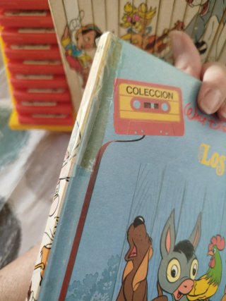 Collezione 30 Libri Disney + Cassette Anni 80/90