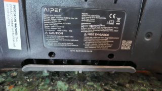 Robot Limpiafondos Aiper Negro y Turquesa