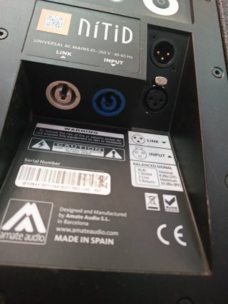 Subgrave activo 12"/ 1000W Nítid S12W