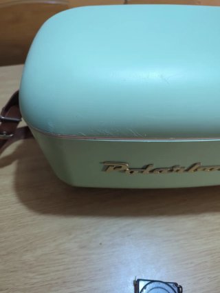 Nevera Polarbox Verde y Marrón