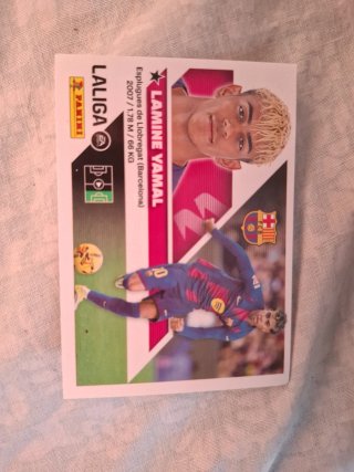 Cromo Lamine Yamal FC Barcelona LaLiga