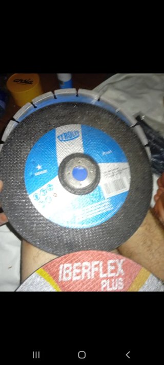 3 discos por 15 euros Disco Diamantado Corte Pared