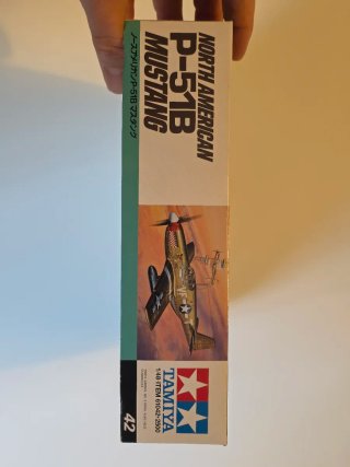 Maqueta Tamiya P-51B Mustang 1/48 Ref 61042