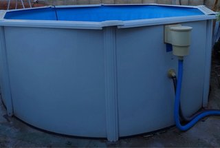 Piscina desmontable con depuradora