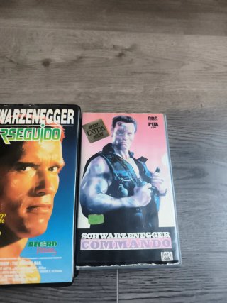 Colección VHS: Terminator, Rambo III, Commando