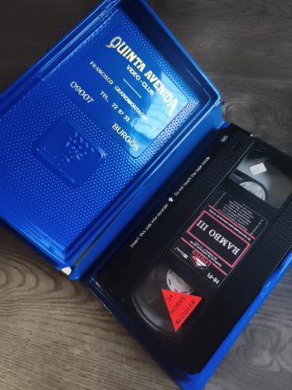 Colección VHS: Terminator, Rambo III, Commando