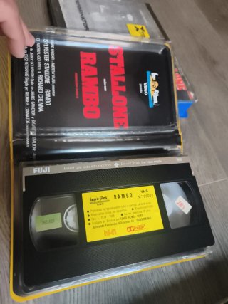 Colección VHS: Terminator, Rambo III, Commando
