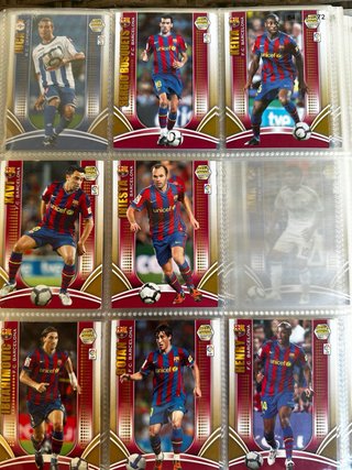 Cromos Fútbol Mega Cracks 2009-2010